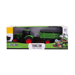 9961 FARM TRACTER W-TROLLEY A.I Default Title - MamasJan Toys