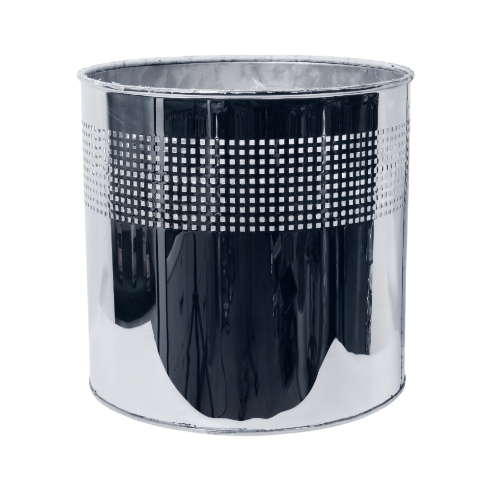 PLANTER SILVER 2453 NO3 Default Title - MamasJan Décor