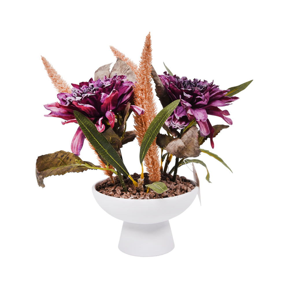 TABLE PLANT WITH POT XT1156 Default Title - MamasJan Décor
