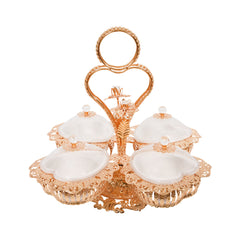 DRY FRUIT DISH GOLDEN XGP 24G Default Title - MamasJan Crockery
