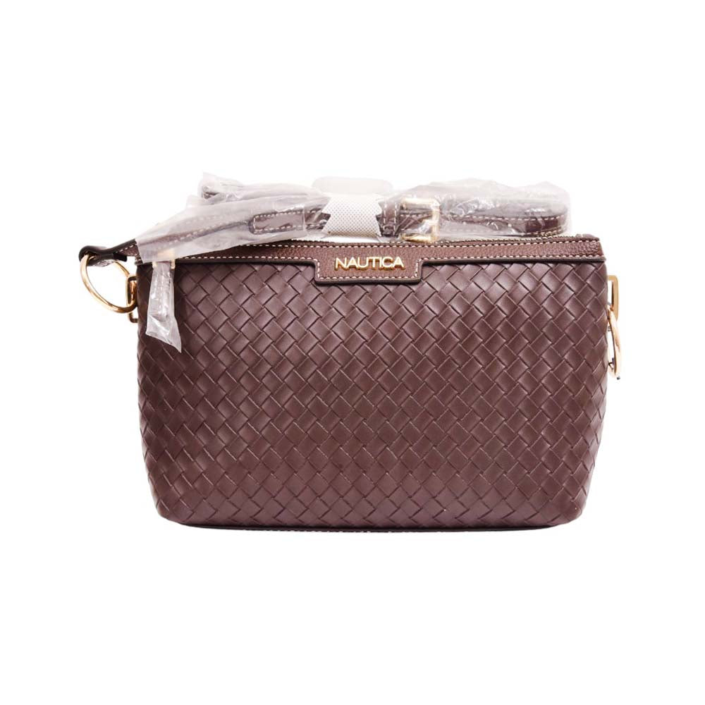 NAUTICA CROSS BODY BAG CNS 2580 BRN (IR) Default Title - MamasJan Ladies Shoes & Bags