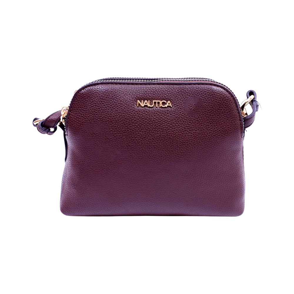 NAUTICA CROSSBODY BAG CN2566 BRN (IR) Default Title - MamasJan Ladies Shoes & Bags