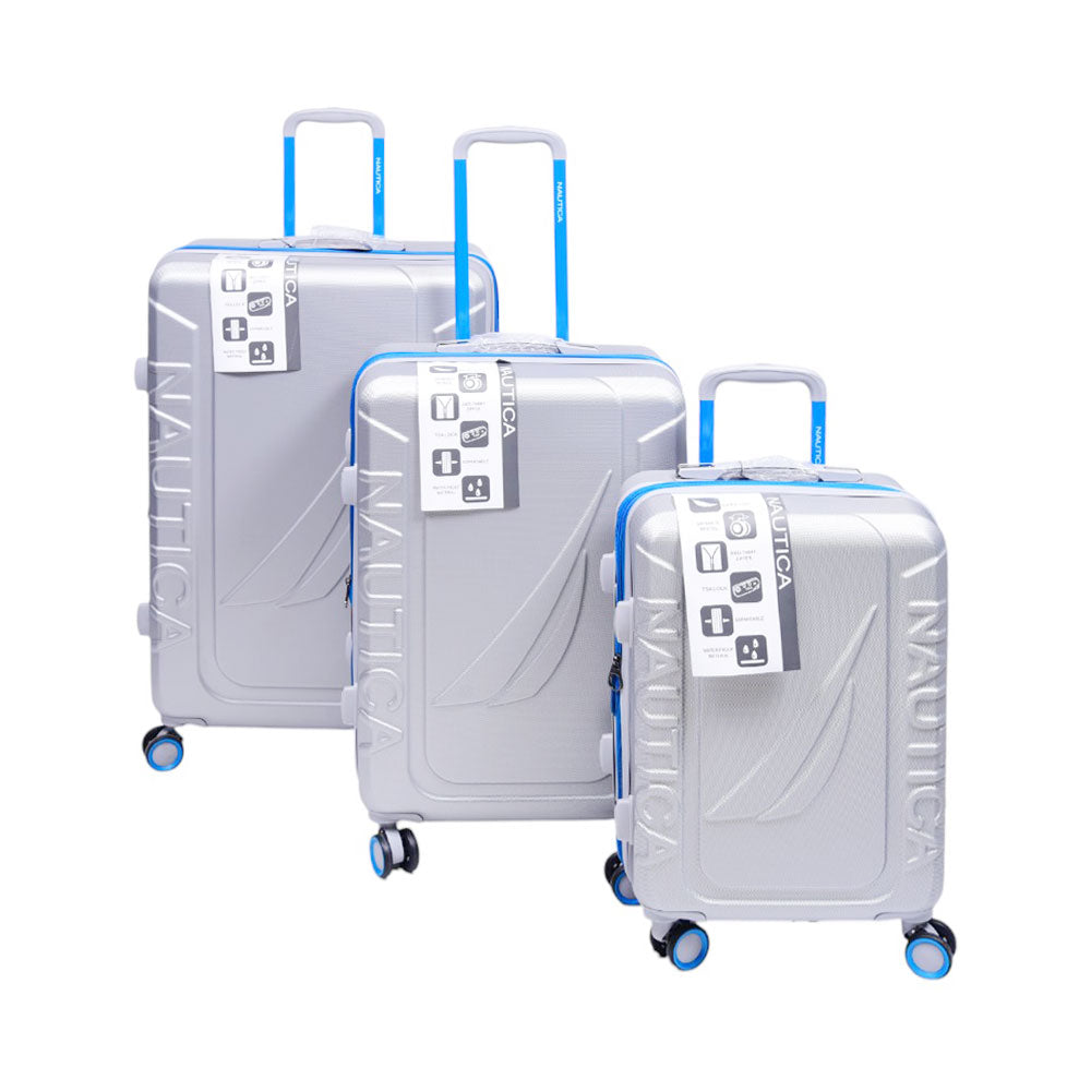 NAUTICA TROLLEY CASE 3PC SET IR A450 Default Title - MamasJan Luggage