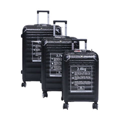 TROLLEY CASE 3PC SET IR 59425 Default Title - MamasJan Luggage