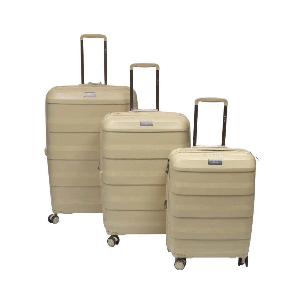 EMCORA TROLLEY SET 3PC IR TE7677-3 Default Title - MamasJan Luggage