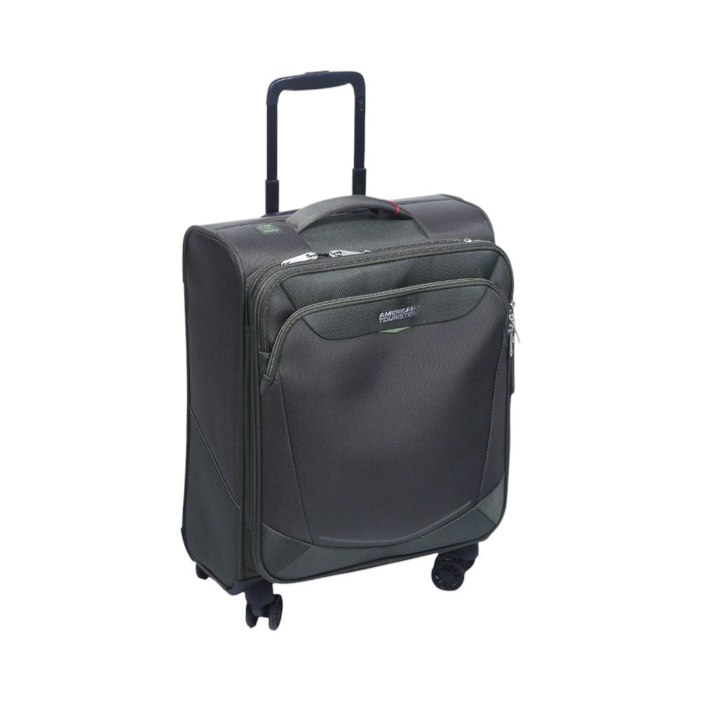 AMERICAN TOURISTER TROLLY CASE SUMMER RIDE KHAKI 20INCH Default Title - MamasJan Luggage