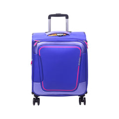AMERICAN TOURISTER TROLLY CASE PULL SONIC PURPLE 20INCH Default Title - MamasJan Luggage