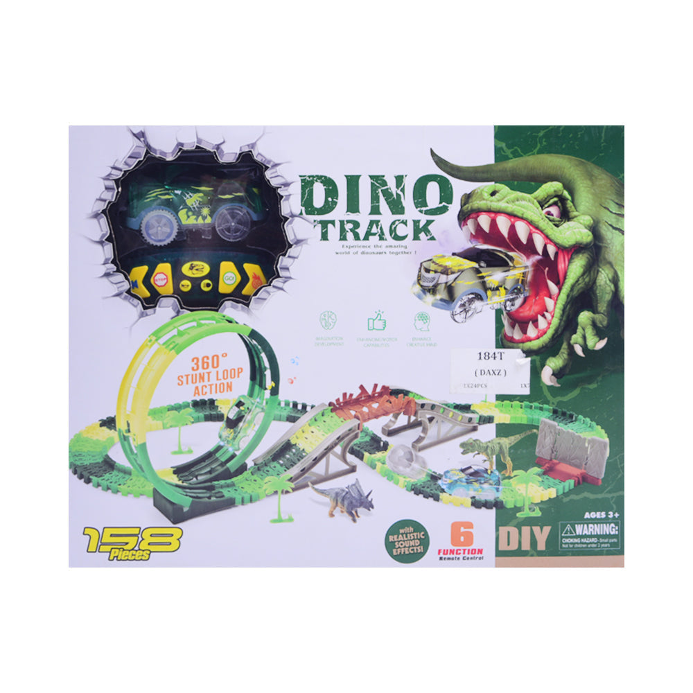 184T DINO TRACK 158PCS A.I Default Title - MamasJan Toys