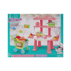 3568-8 KICHEN SET BLUE A.I Default Title - MamasJan Toys