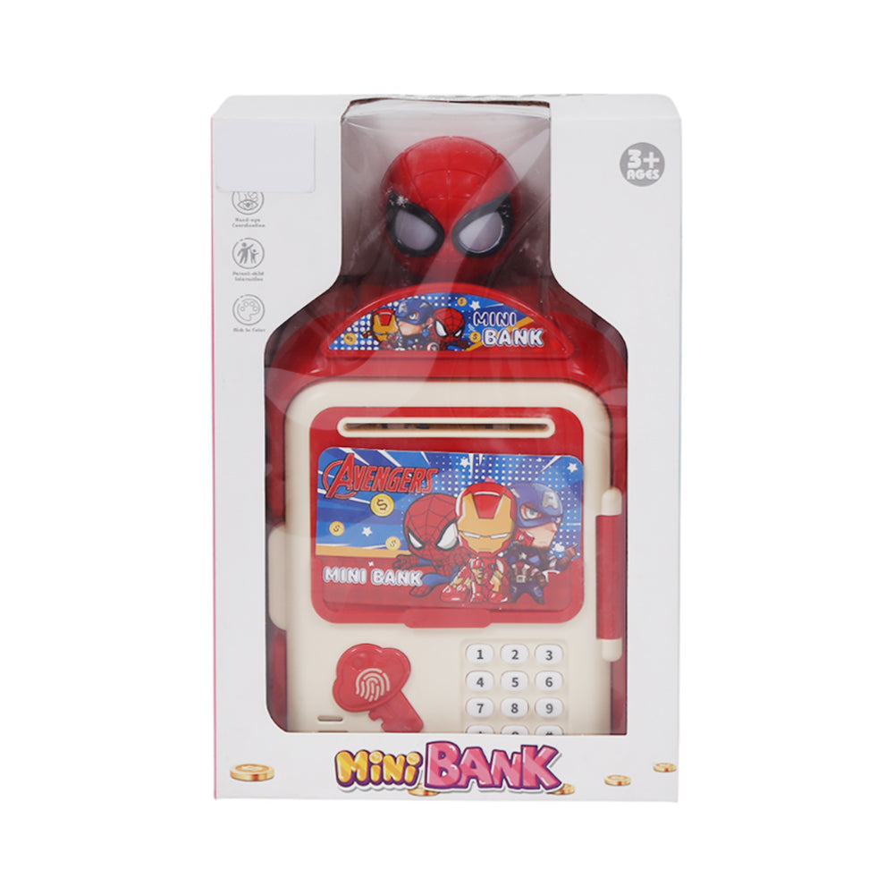 70034 MUSICAL SPIDERMAN MONEY SAVING BANK A.I Default Title - MamasJan Toys