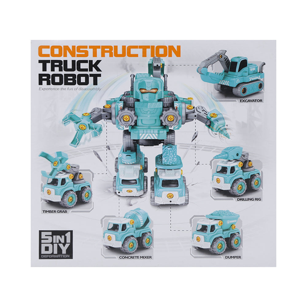 717A CONSTRUCTION TRUCK ROBOT A.I Default Title - MamasJan Toys
