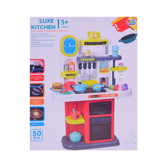 16865A DELUXE KITCHEN SET 50PCS A.I Default Title - MamasJan Toys