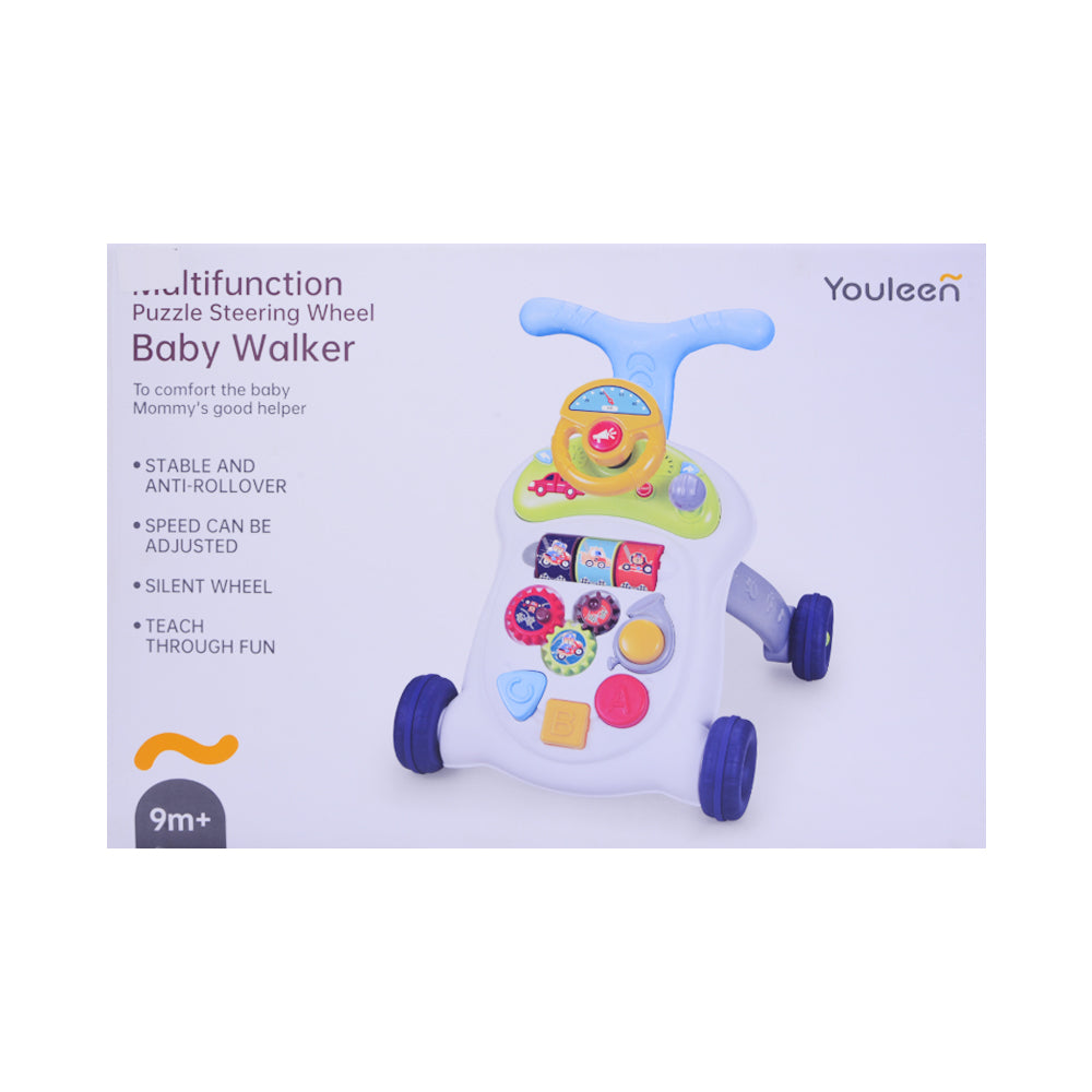 2315 MUSICAL MULTI-FUNCTIONAL BABY WALKER A.I Default Title - MamasJan Toys