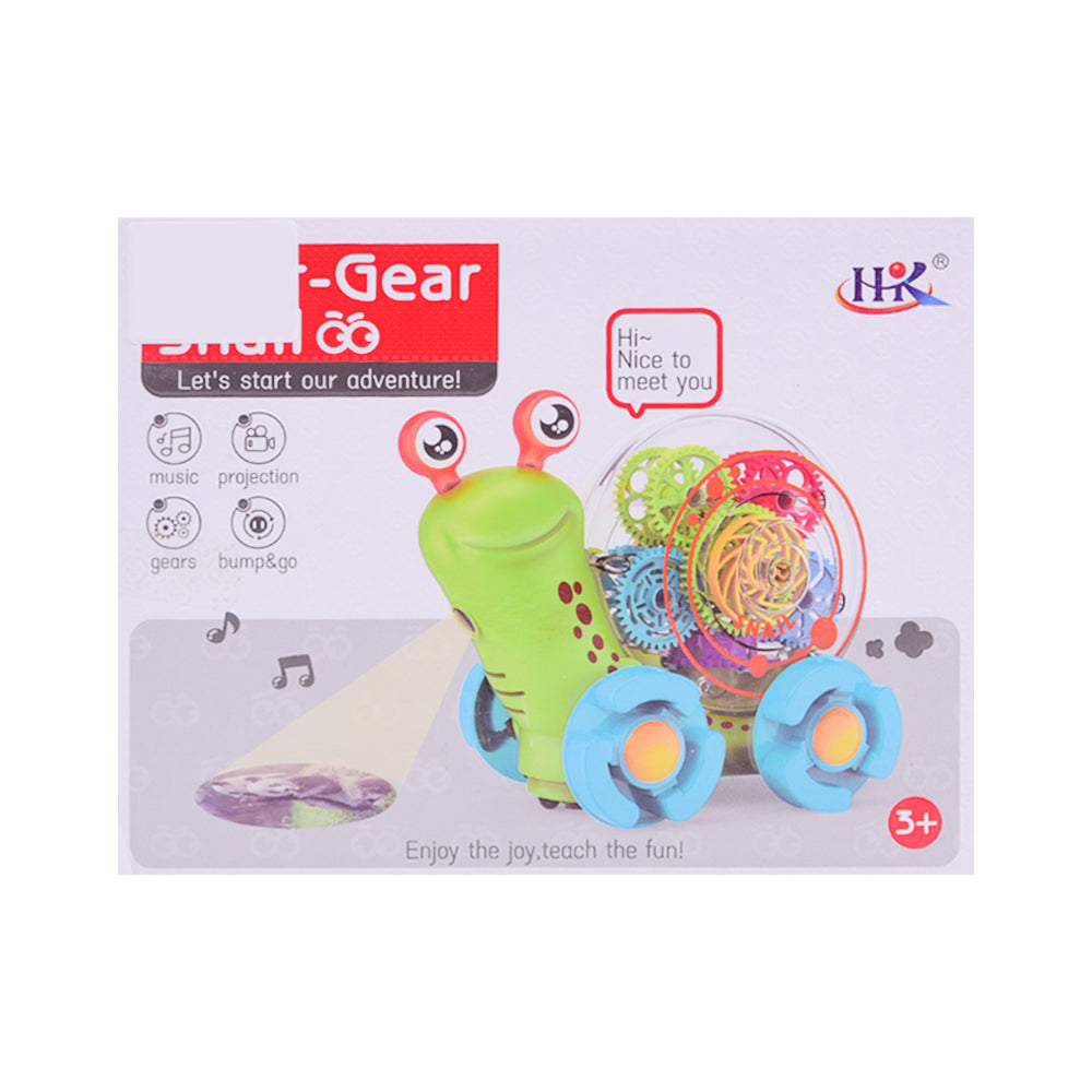 659B MUSICAL GEAR SNAIL A.I Default Title - MamasJan Toys