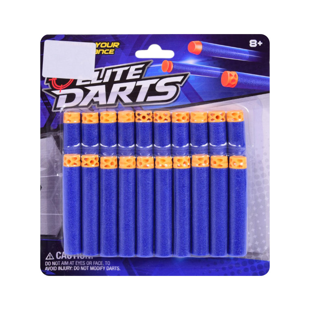 895-2E ELITE FOAM DARTS IN CARD 20PCS A.I Default Title - MamasJan Toys