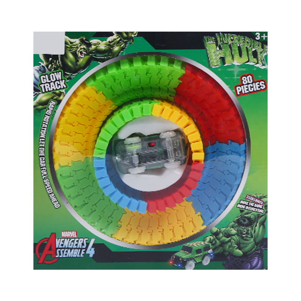 9905T AVENGERS MULTI TRACK SET 80PCS A.I Default Title - MamasJan Toys
