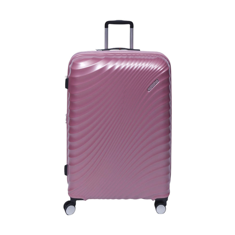 AMERICAN TOURISTER TROLLY CASE JETGLAM PINK 24INCH Default Title - MamasJan Luggage