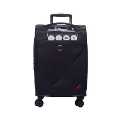 DELSEY TROLLEY CASE DESTINATION BLACK 20INCH Default Title - MamasJan Luggage
