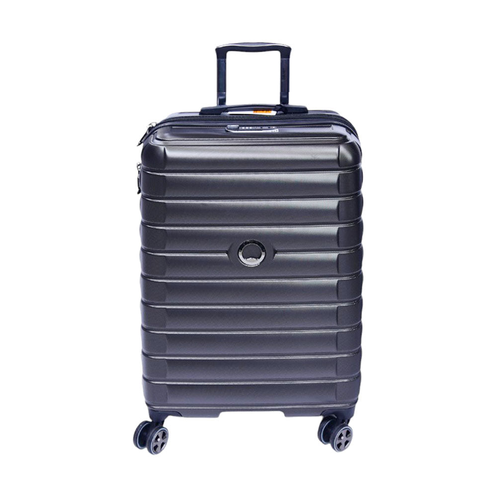 DELSEY TROLLEY CASE SHADOW BLACK 24INCH Default Title - MamasJan Luggage