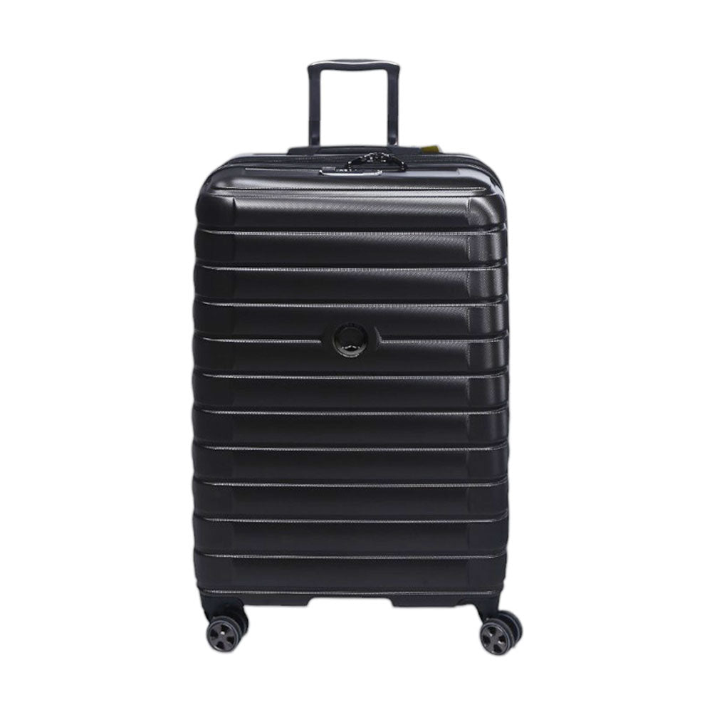 DELSEY TROLLEY CASE SHADOW BLACK 28INCH Default Title - MamasJan Luggage