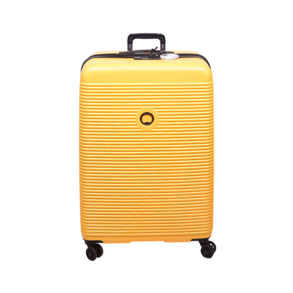 DELSEY TROLLEY CASE FREE STYLE YELLOW 28INCH Default Title - MamasJan Luggage