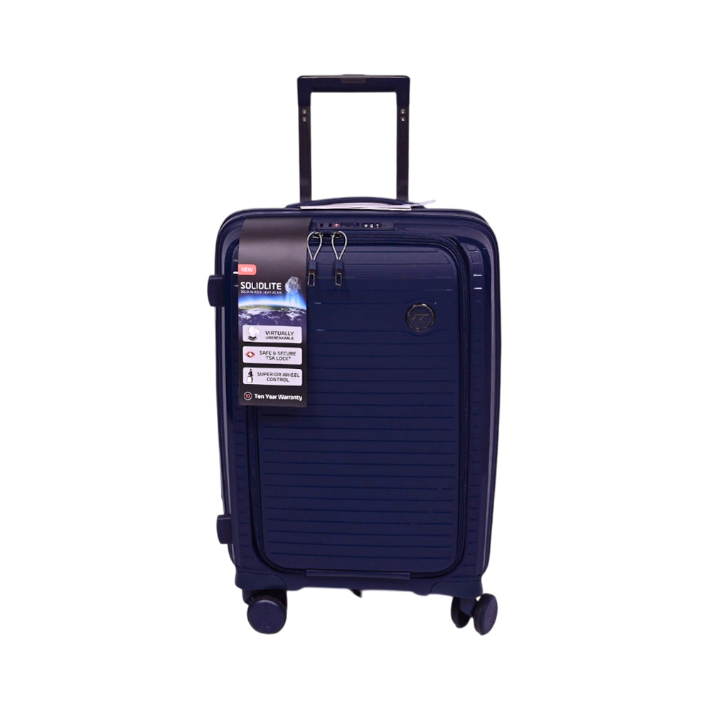 IT SPONTENOUS TROLLEY CASE 20INCH M.BLUE Default Title - MamasJan Luggage
