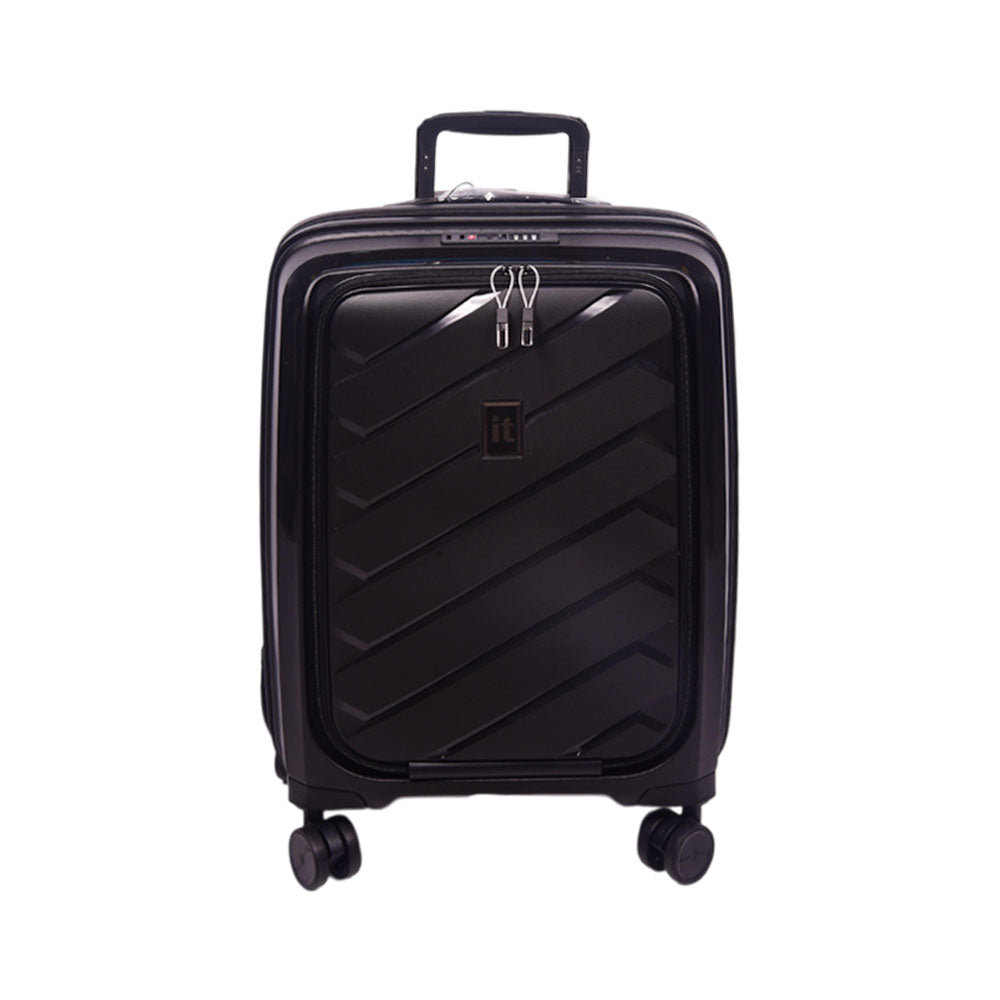 IT INFLUENTIAL TROLLEY CASE 20INCH BLACK Default Title - MamasJan Luggage