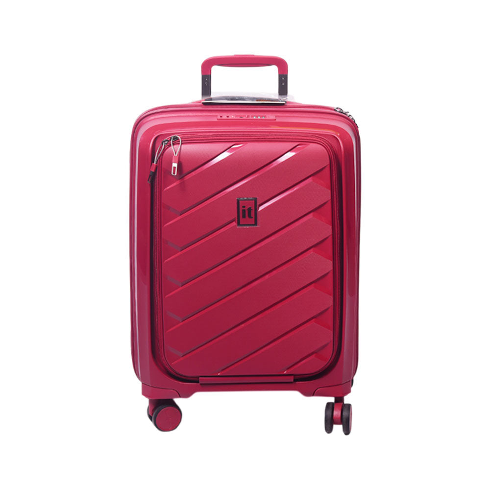IT INFLUENTIAL TROLLEY CASE 20INCH RED Default Title - MamasJan Luggage