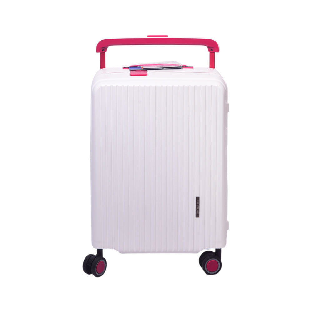 BUBULE PHONEIX TROLLEY CASE 20INCH WHITE Default Title - MamasJan Luggage