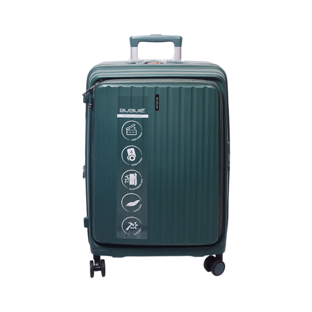 BUBULE CASPER TROLLEY CASE 24INCH GREEN Default Title - MamasJan Luggage