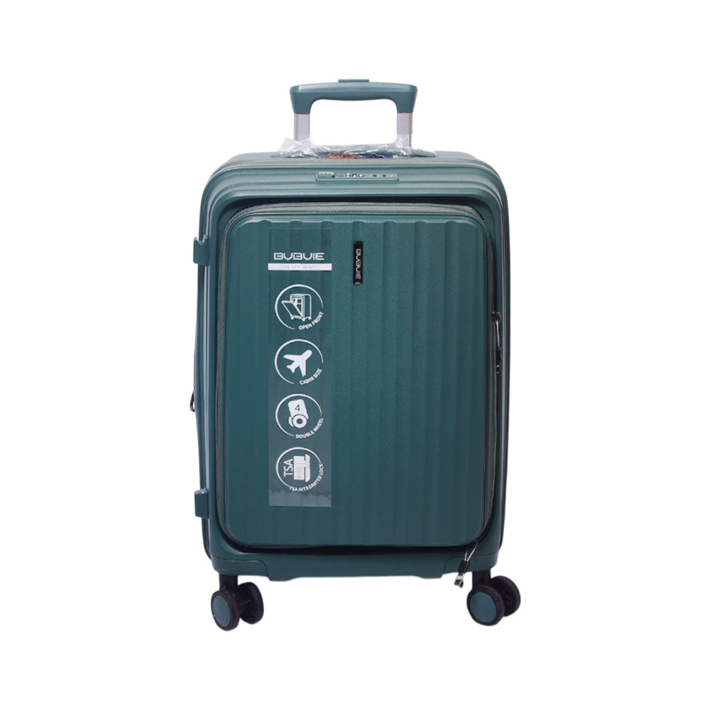 BUBULE CASPER TROLLEY CASE 20INCH GREEN Default Title - MamasJan Luggage
