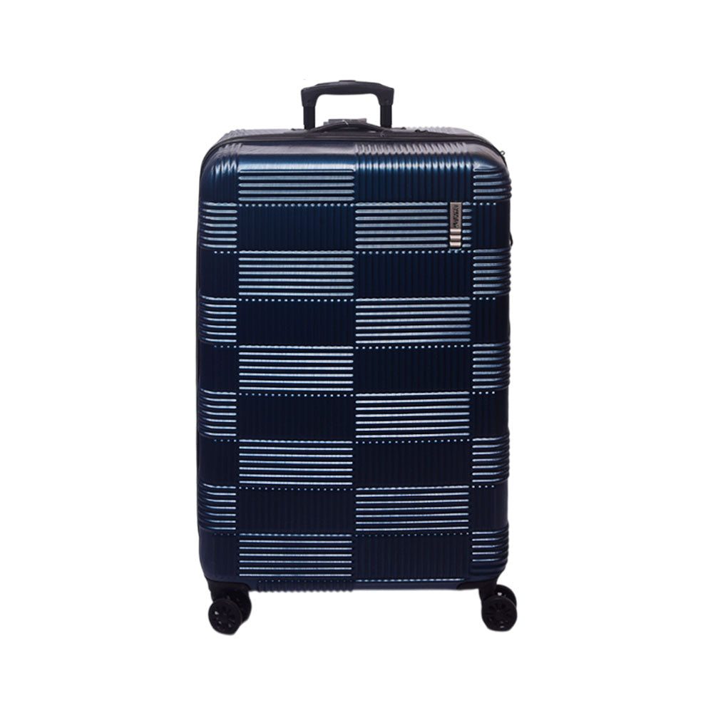 AMERICAN TOURISTER CHECKRED TROLLEY CASE 28INCH DEEP TEAL Default Title - MamasJan Luggage