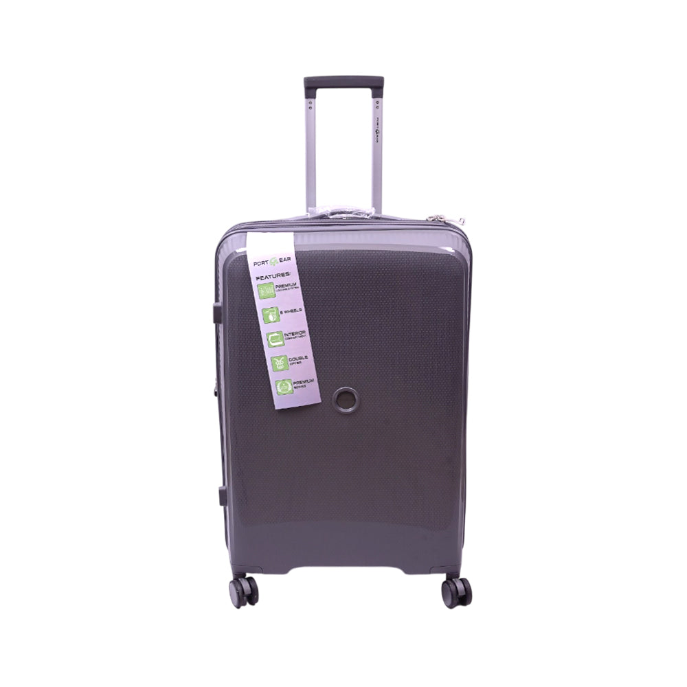 PORT GEAR TROLLEY CASE 28INCH GREY BELMONTE 4 Default Title - MamasJan Luggage