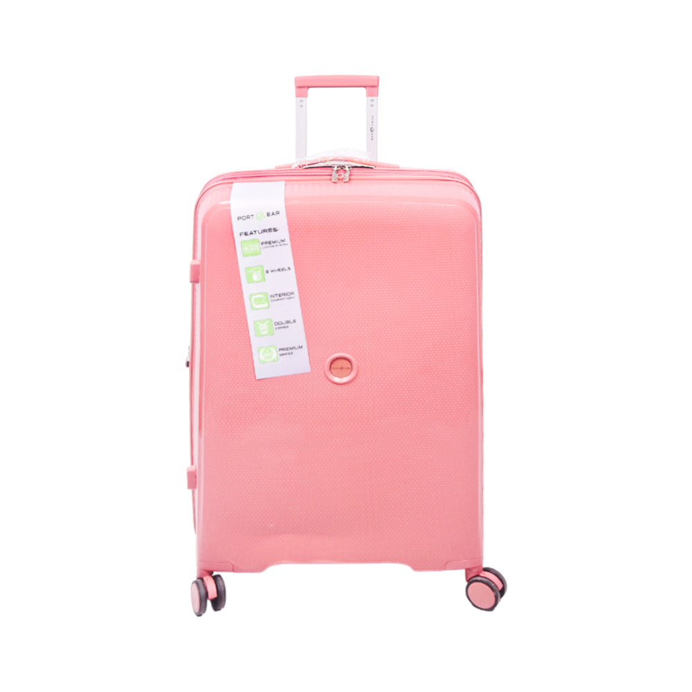 PORT GEAR TROLLEY CASE 28INCH ROSE GOLD BELMONTE 4 Default Title - MamasJan Luggage