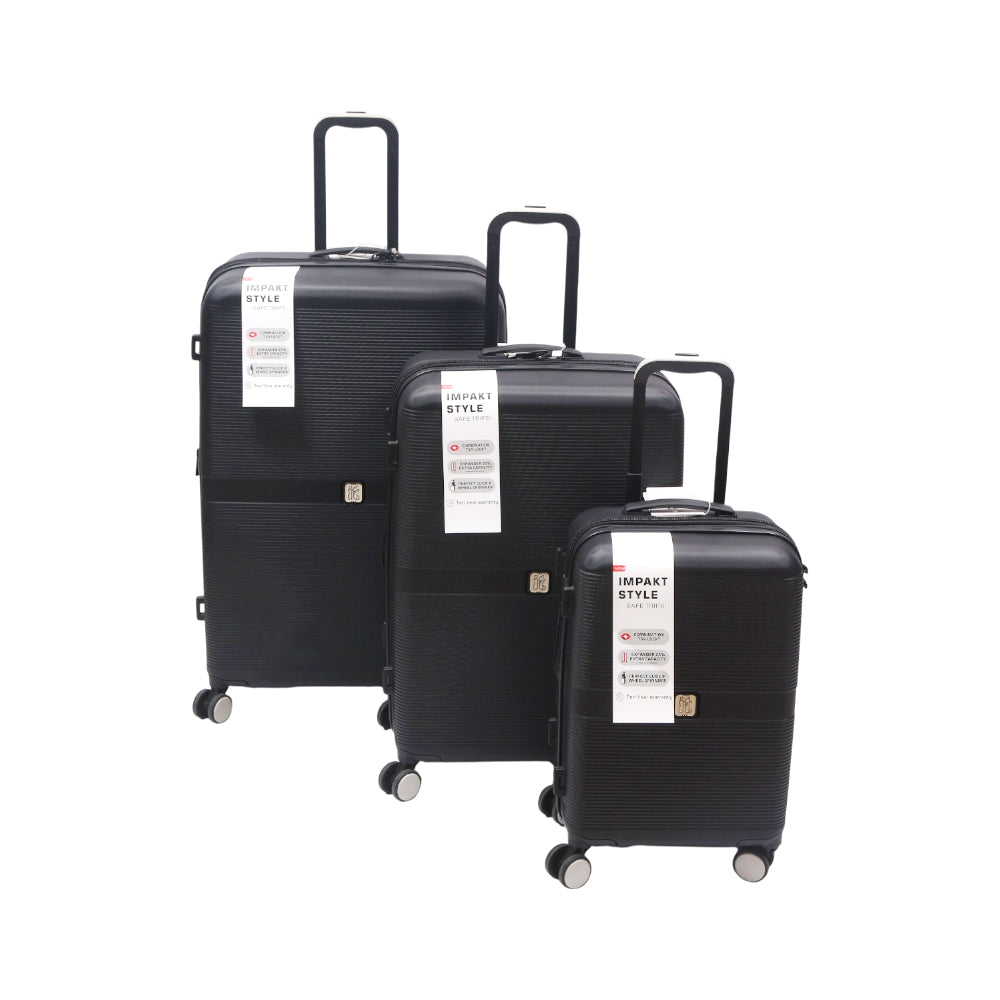 IT TROLLEY CASE 3PC SET IR IT-02 Default Title - MamasJan Luggage