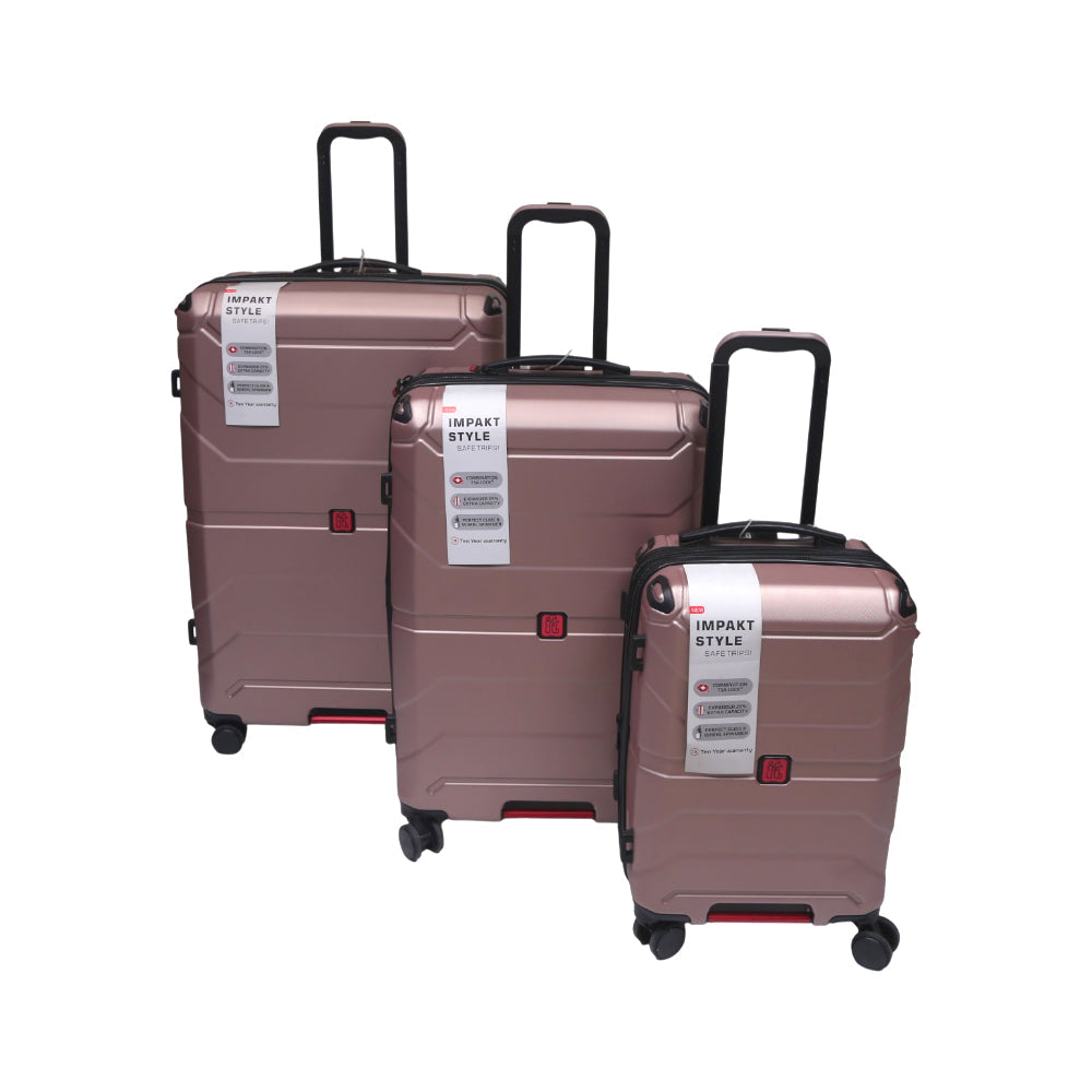 IT TROLLEY CASE 3PC SET IR IT-03 Default Title - MamasJan Luggage