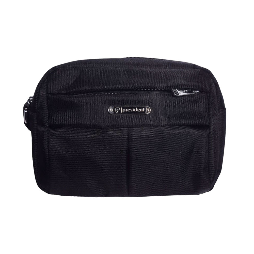 PRESIDENT SHAVING BAG 8.5INCH SBP3063B Default Title - MamasJan Luggage