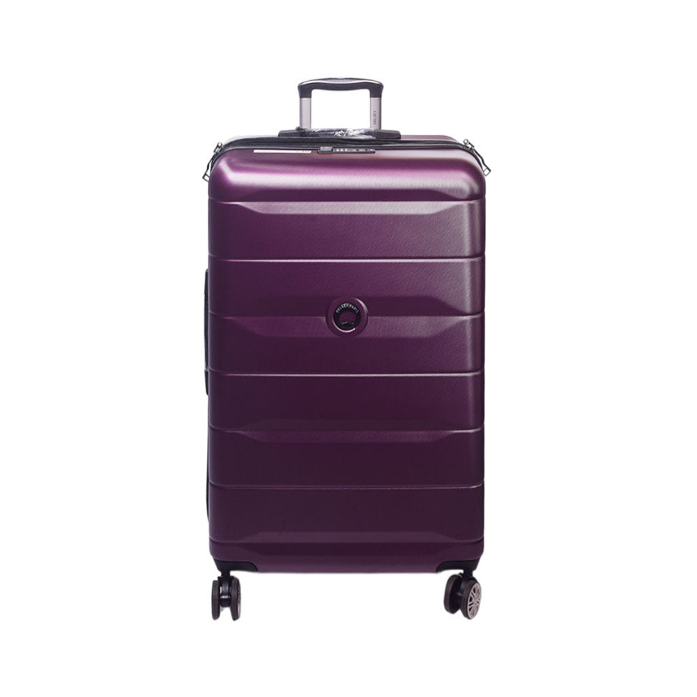DELSEY TROLLEY CASE COMETE PURPLE 24 INCH Default Title - MamasJan Luggage