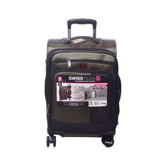 SWISS TECH TROLLEY CASE EXECUTIVE GREEN 20 INCH Default Title - MamasJan Luggage