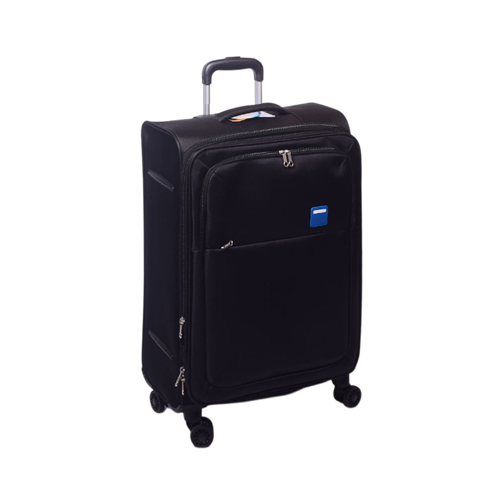AMERICAN TOURISTER TROLLEY CASE SEVILLE BLACK 24 INCH Default Title - MamasJan Luggage