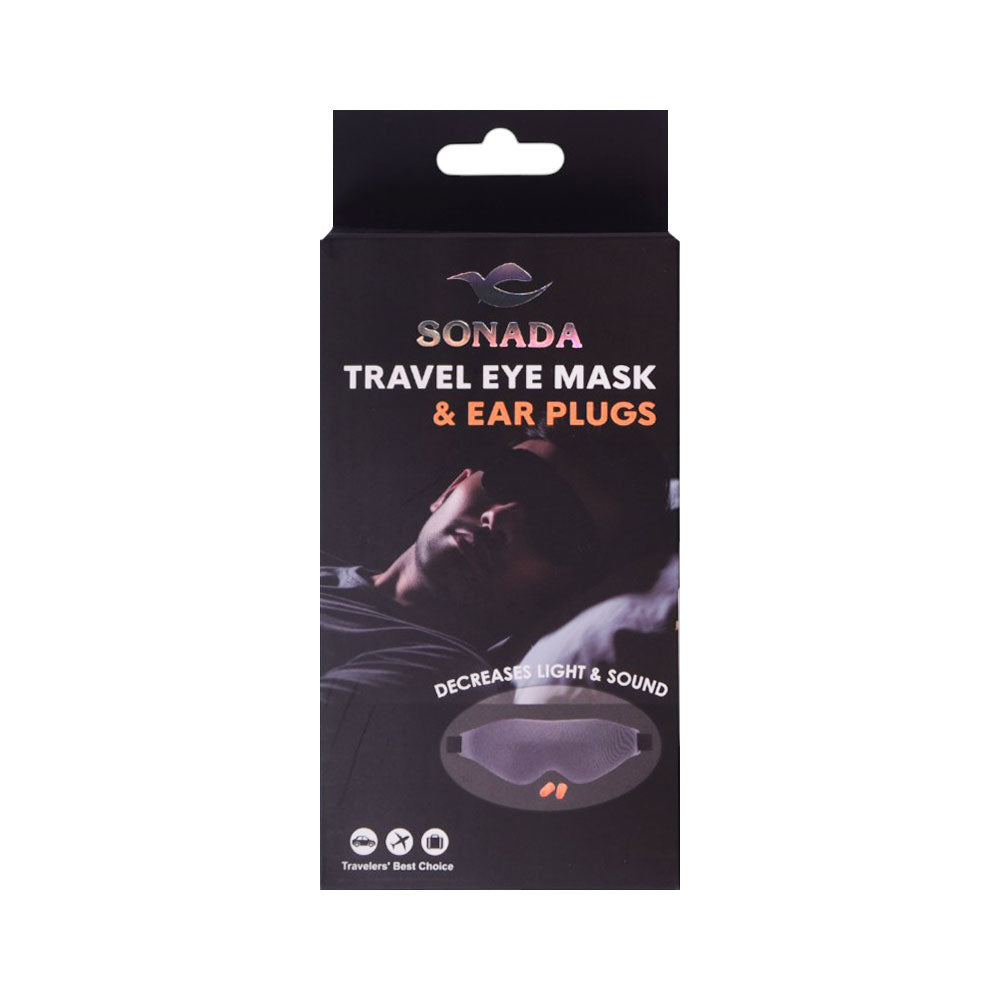 SONADA EYE MAKS & EAR PLUGS BT99509 Default Title - MamasJan Luggage
