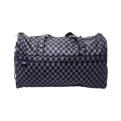 DUFFLE LEATHER SOFT BAG LARGE GRAY 6647 Default Title - MamasJan Luggage