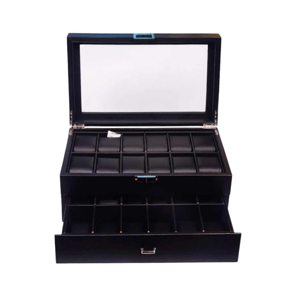 WATCH BOX DISPLAY FOR 24PC IR W61B Default Title - MamasJan Luggage