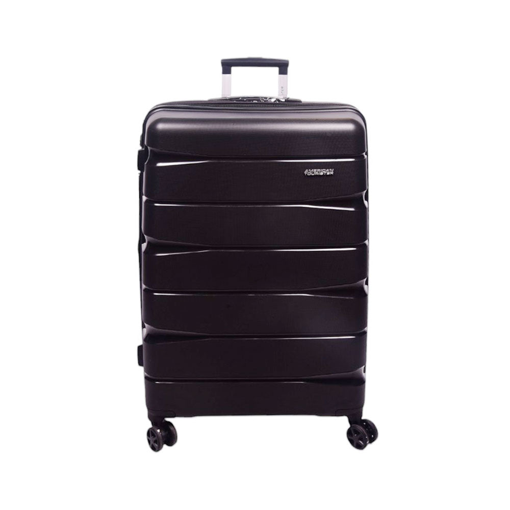 AMERICAN TOURISTER TROLLEY CASE ASPEN BLACK 28INCH Default Title - MamasJan Luggage
