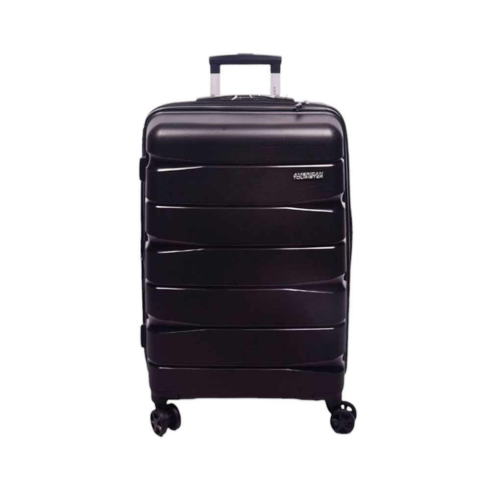 AMERICAN TOURISTER TROLLEY CASE ASPEN BLACK 24INCH Default Title - MamasJan Luggage