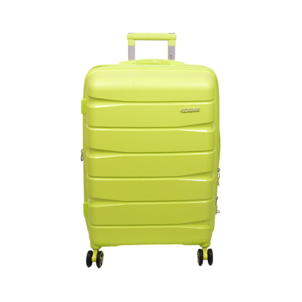 AMERICAN TOURISTER TROLLEY CASE ASPEN GREEN 24INCH Default Title - MamasJan Luggage