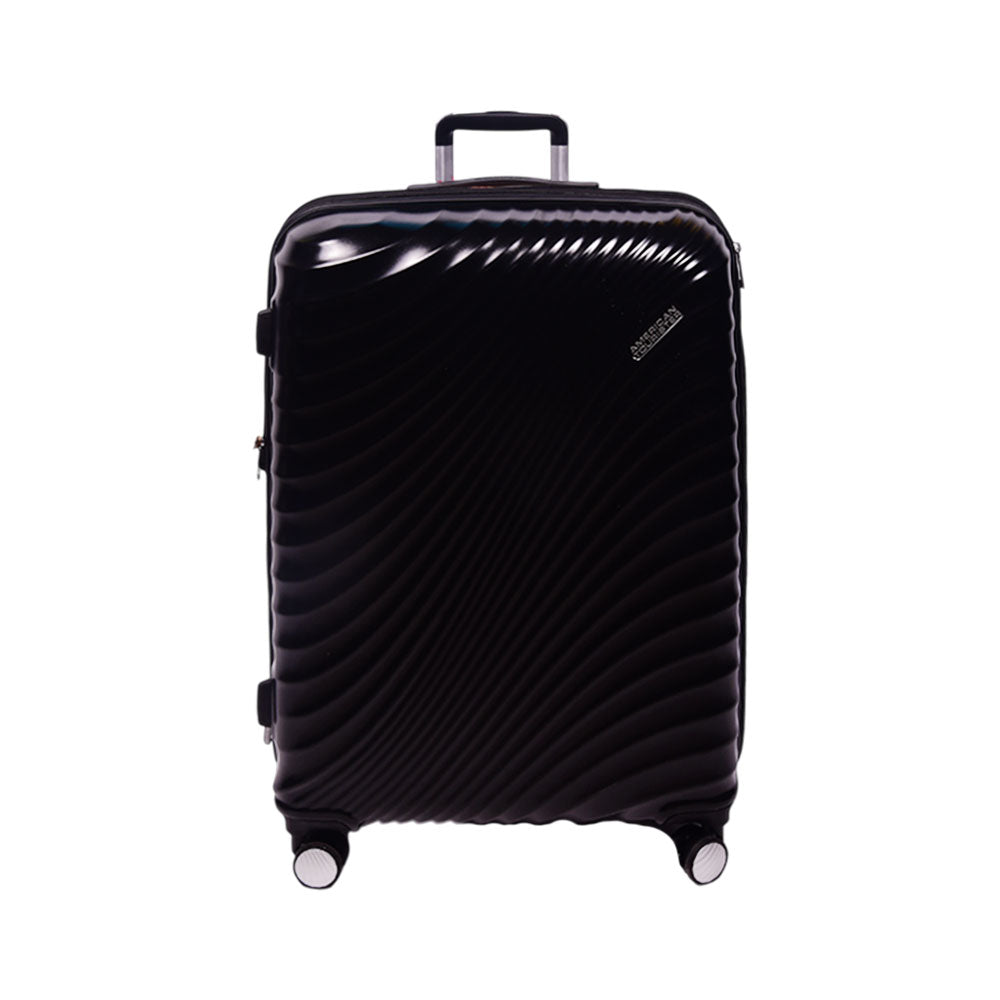 AMERICAN TOURISTER TROLLEY CASE JETGLAM PLUS BLACK 28INCH Default Title - MamasJan Luggage