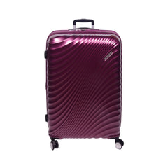 AMERICAN TOURISTER TROLLEY CASE JETGLAM PLUS RED WINE 28INCH Default Title - MamasJan Luggage