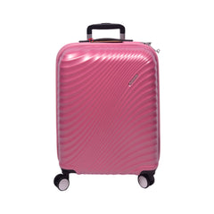 AMERICAN TOURISTER TROLLEY CASE JETGLAM PLUS PINK 20INCH Default Title - MamasJan Luggage