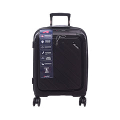 ALPINE TROLLEY CASE BLACK 20INCH Default Title - MamasJan Luggage